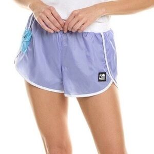 New Balance x Staud Purple Running Shorts